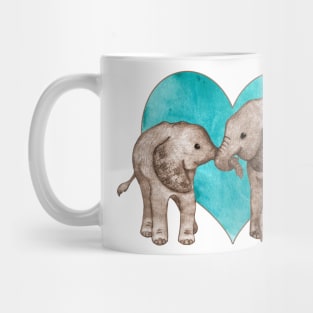 Baby Elephant Love Mug